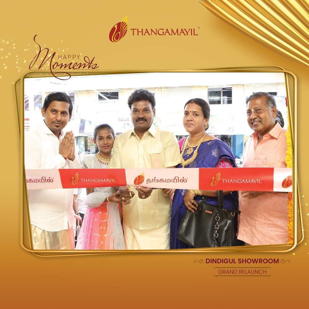 ReLaunch Of Showroom Dindigul 27.04.2022 Thangamayil