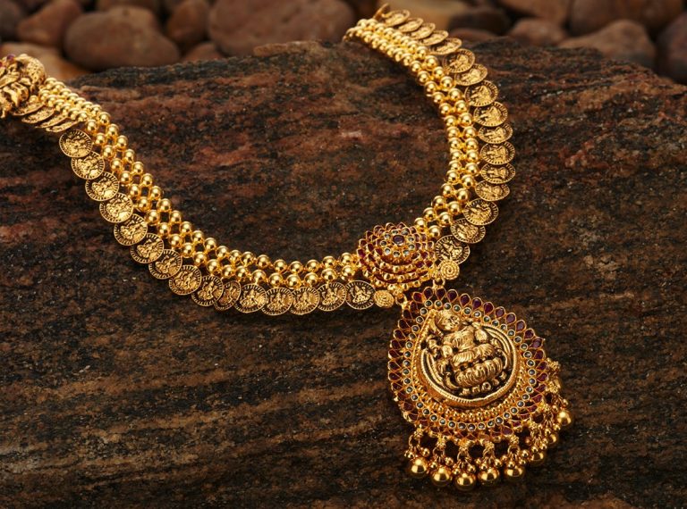 Gold Haram Designs Thangamayil