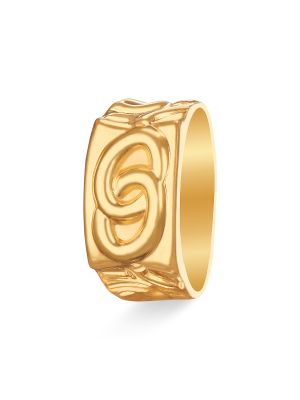 Attractive Mens Gold Ring