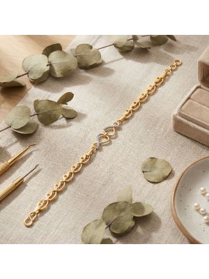 Solitare Pattern Diamond Bracelet