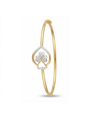 Elegant Spade Motif Diamond Gadi