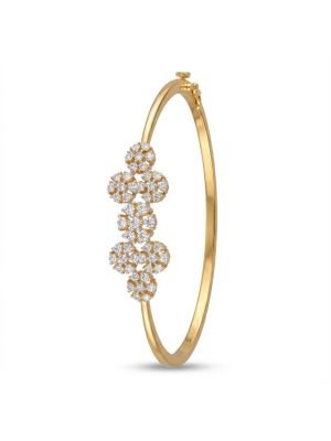 Floral Sparkling Diamond Gadi