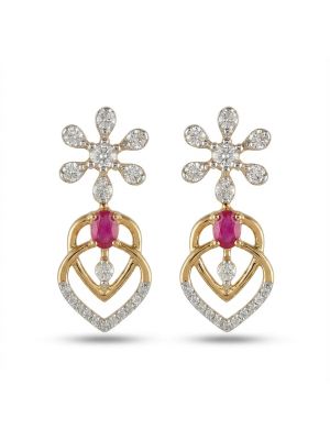 Bridal Heart Diamond Drops