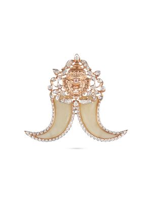 Divine Narasimha Charm Diamond Pendant