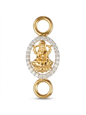 Diamond Lakshmi Mugapu Pendant