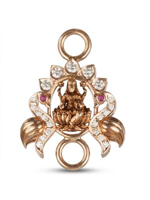 Antique Lakshmi Mugapu Diamond Pendant