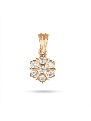 Bridal Diamond Mugappu Pendant
