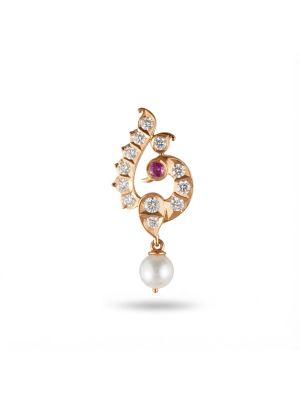 Luxury Mayil Gold Diamond Drops