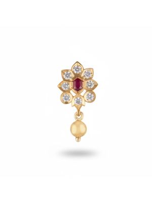 Bridal Florant Gold Diamond Drops