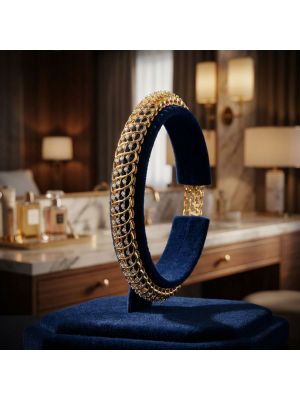 Fancy Loop Dimaond Bangle
