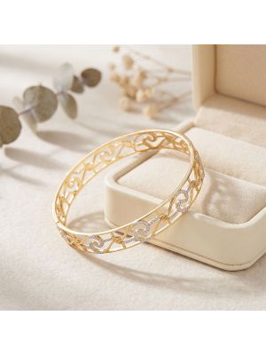 Royal Filigree Diamond Bangle