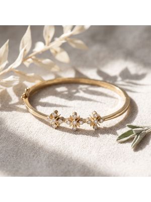 Celestia Trio Starlight Diamond Bangle
