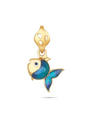 Gold Fish Pendant