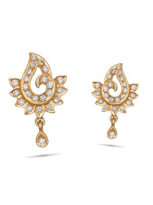 Enticing Trendy Diamond Earring
