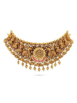 Mesmerising Nagas Antique Choker Necklace