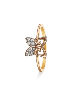 Butterfly Diamond Ring
