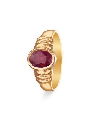 10k Blue Gem Gold Ring for Women - Midas Jewelry