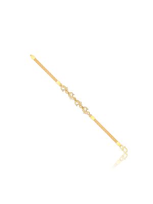 Fascinating Peacock Gold Bracelet