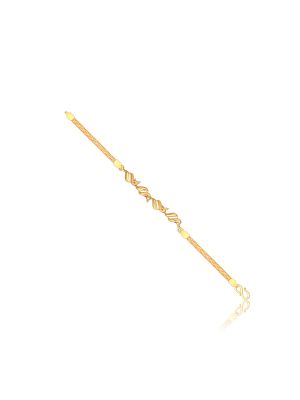 Fascinating Peacock Gold Bracelet