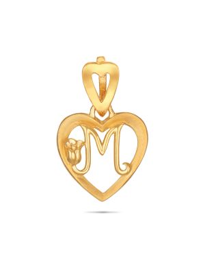 Captivating Gold Letter Pendant