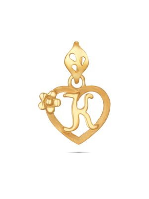 Captivating Gold Letter Pendant