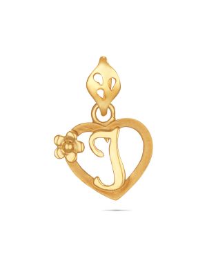 Captivating Gold Letter Pendant