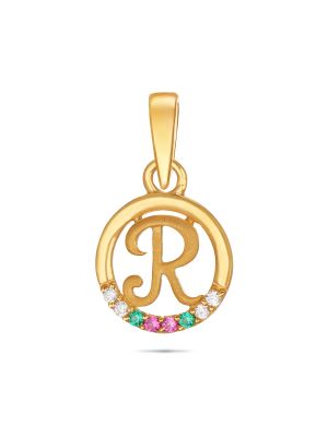 Captivating Gold Letter Pendant