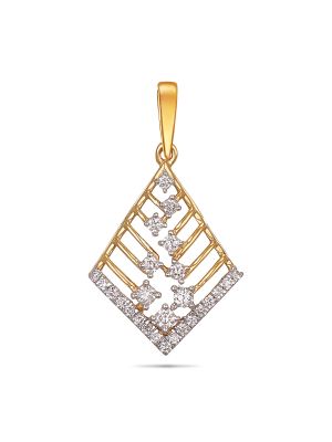 Eclectic Fancy Diamond Pendant