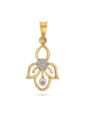 Modern Diamond Pendant 