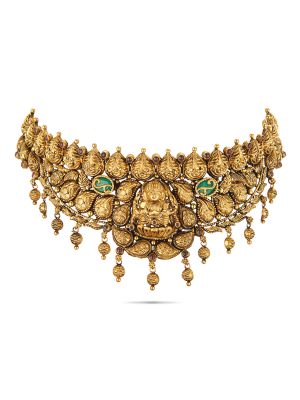 Mesmerising Nagas Antique Choker Necklace