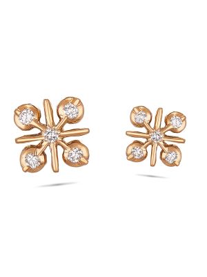 Enticing Trendy Diamond Earring