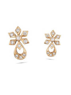 Enticing Trendy Diamond Earring