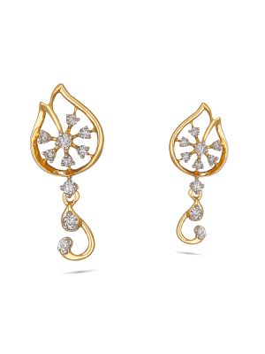 Enticing Trendy Diamond Earring