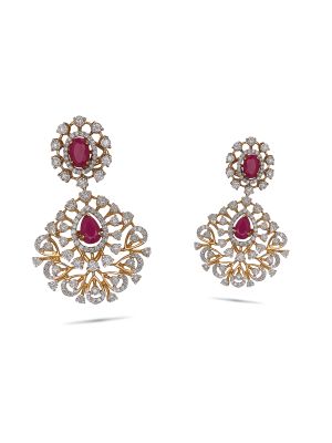 Enchanting Diamond Earring