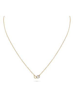Stylish Diamond Pendant and Chain