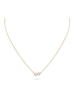 Stylish Diamond Pendant and Chain