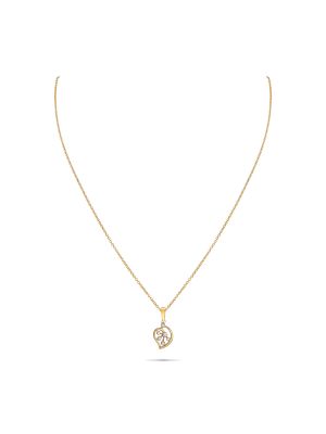 Stylish Diamond Pendant and Chain