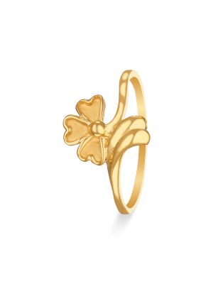 Joyalukkas 22k (916) Yellow Gold Ring for Girls : Amazon.in: Fashion