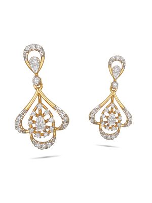 Enticing Trendy Diamond Earring