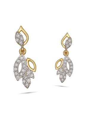 Attractive Leaf Diamond Drops