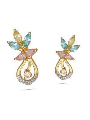 Enticing Trendy Diamond Earring