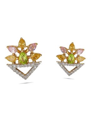 Enticing Trendy Diamond Earring