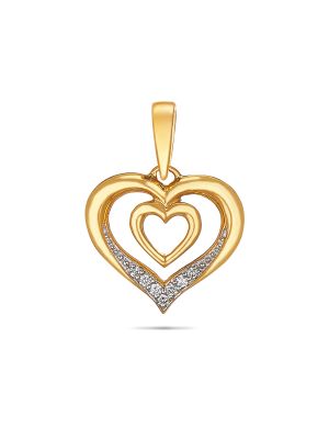 Dazzling Heart Diamond Pendant