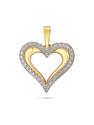 Stunning Heart Diamond Pendant