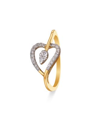 Heart Diamond Ring