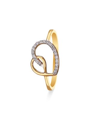 Heart Diamond Ring