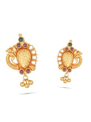 Buy Gold Earrings for Women Online  Thangamayil Jewellery