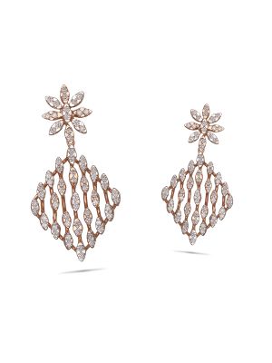 Fabulous Diamond Drops Earring