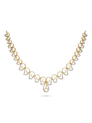 Elegant and Trendy Diamond Necklace