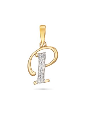 Diamond Letter Pendant